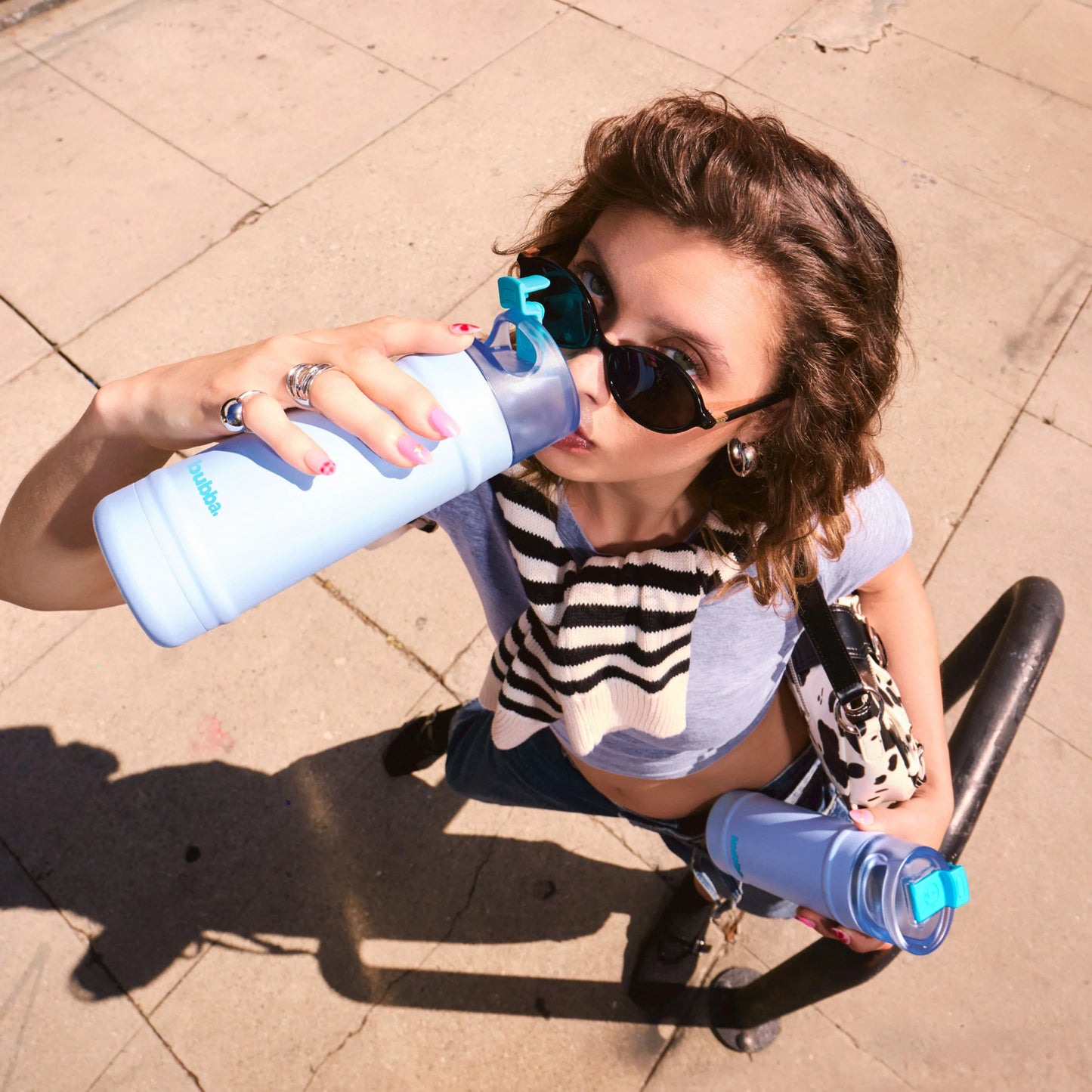 bubba 24 oz DualSip Insulated Stainless Steel Water Bottle - Locker Love - US 3128